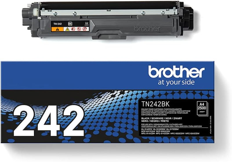 Brother TN242BK Original Tonerkassette TN-242BK schwarz (für Brother HL-3142CW, HL-3152CDW, HL-3172C