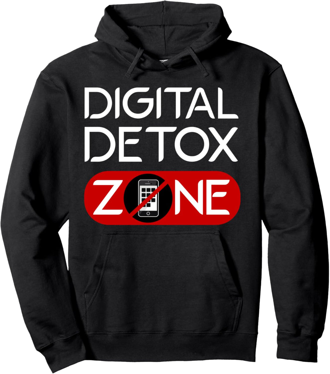 Technologie Break Bildschirm-freie Zeit Offline Digital Detox Pullover Hoodie