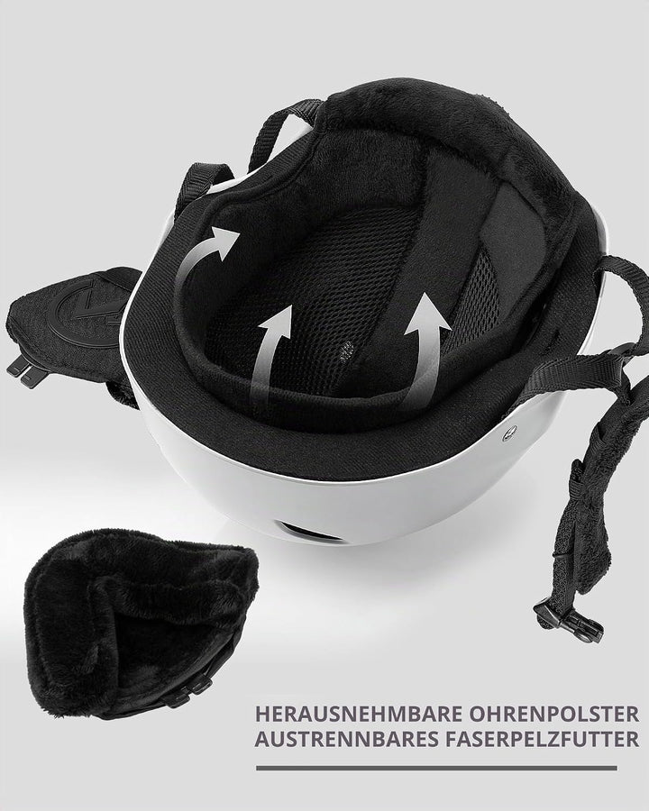 OutdoorMaster Kelvin Unisex Skihelm - Schneesporthelm für Skifahren/Snowboard mit Belüftungssystem,