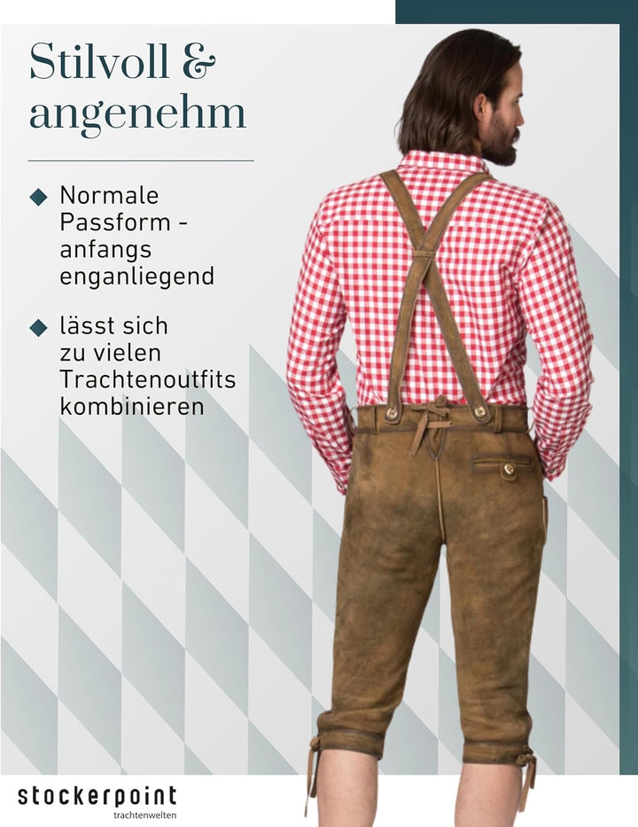 Stockerpoint Herren Hose 44 Havanna Gespeckt, 44 Havanna Gespeckt
