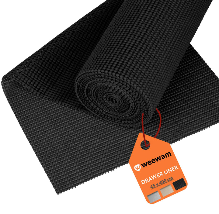 45 cm x 400 cm Teppich für Schublade, Küche, EVA, Rollenschutz, Schubladeneinlage, rutschfest, selbs