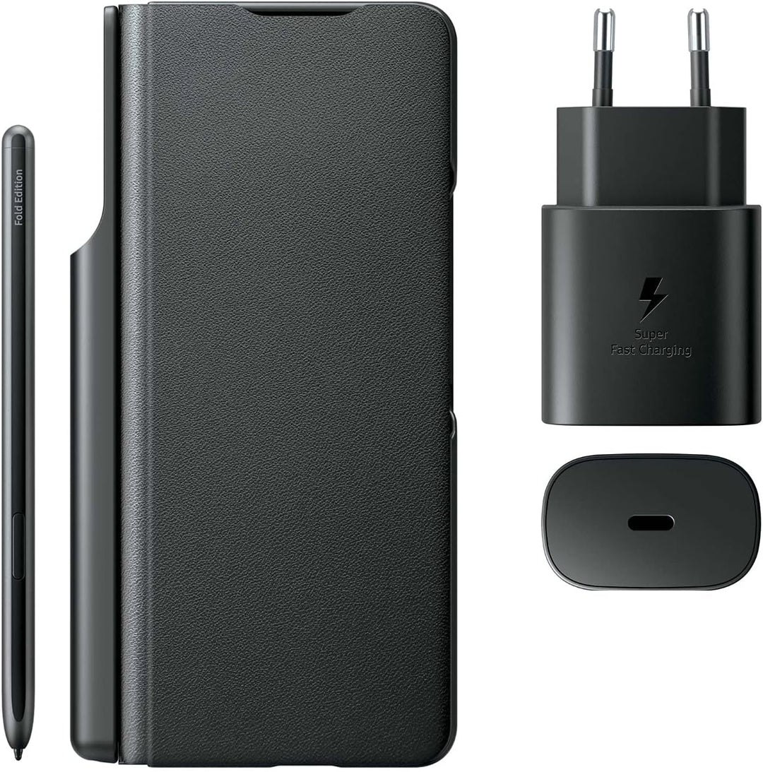 Set aus Flip Cover withPen (EF-FF92P) und Schnellladeadapter 25 Watt (EP-TA800N)