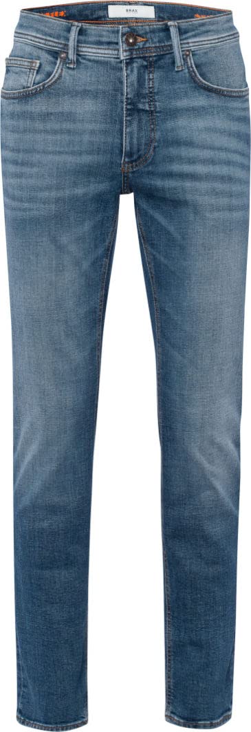 BRAX Herren Style Chris Vintage Flex Light Jeans 42W / 34L Blue Indigo Used, 42W / 34L Blue Indigo U