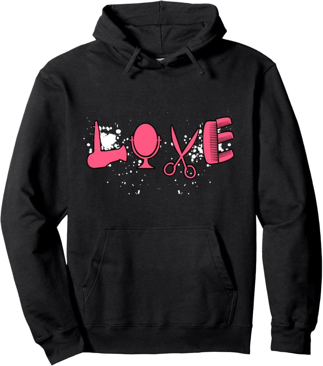 Friseur Kosmetikerin Geschenk Meister Gesellin Friseurin Pullover Hoodie