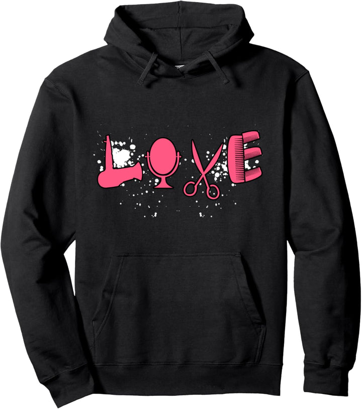 Friseur Kosmetikerin Geschenk Meister Gesellin Friseurin Pullover Hoodie
