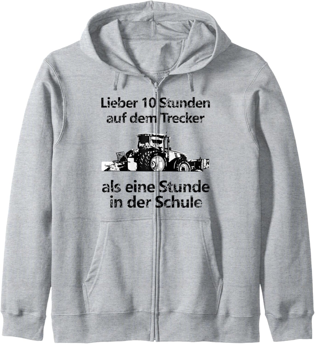 Landwirtschaft Landwirt Bauer Trecker Traktor Schule Kinder Kapuzenjacke