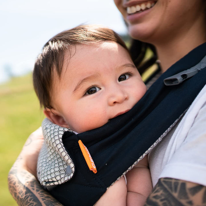 Beco Gemini Cool Babytrage Neugeborene ab Geburt bis Kleinkind - 4 Tragepositionen, Baby Trage, Baby