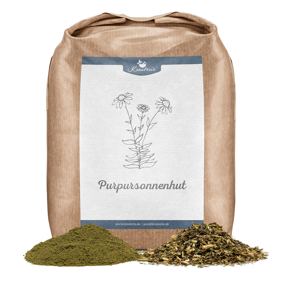 Krauterie Purpursonnenhut (Echinacea) für Pferde in Spitzenqualität (1000 g) - Artgerechtes Einzelfu