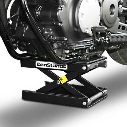 ConStands - Motorrad-Hebebühne für Chopper/Custombike Custom Schwarz CB58294