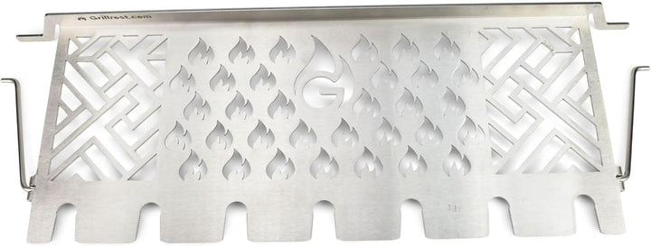 Grillrost.com Das Original Edelstahl Warmhalterost Multistation für Broil King - Porta Chef 320 und