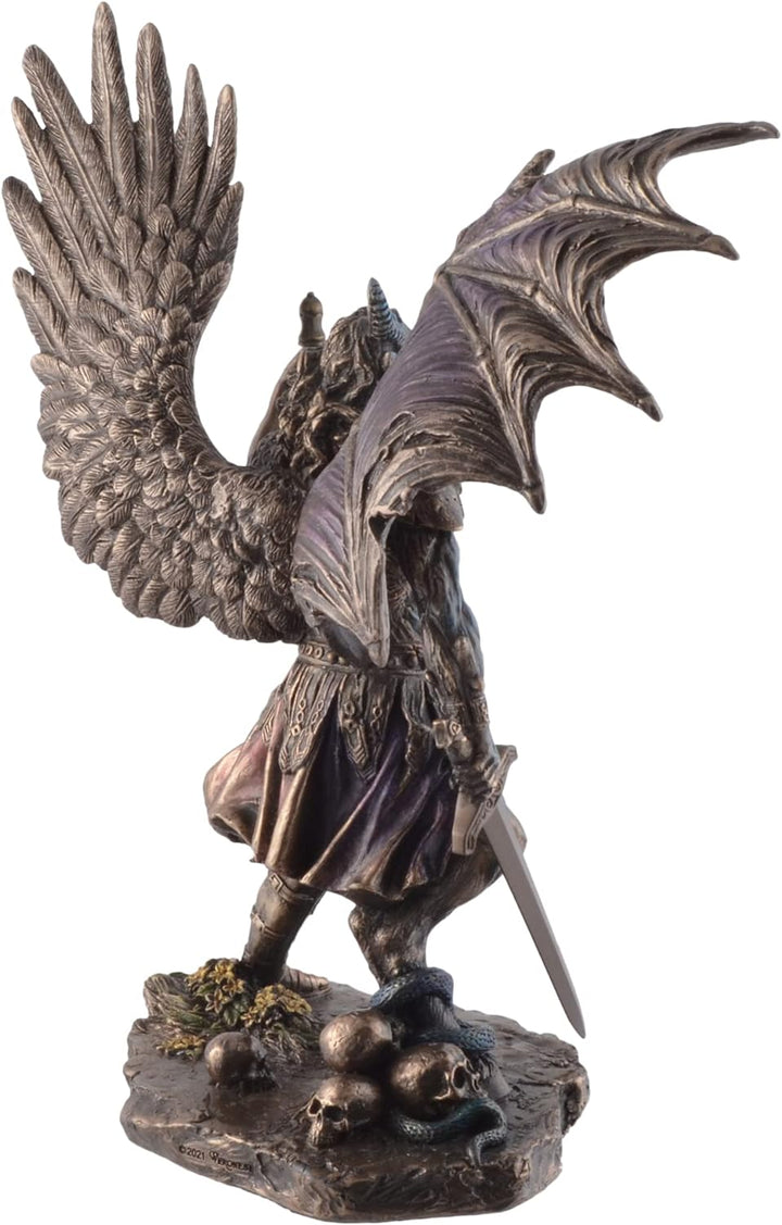 Nephilim beim jüngsten Gericht Dämon mit Schwingen- bronziert by Veronese