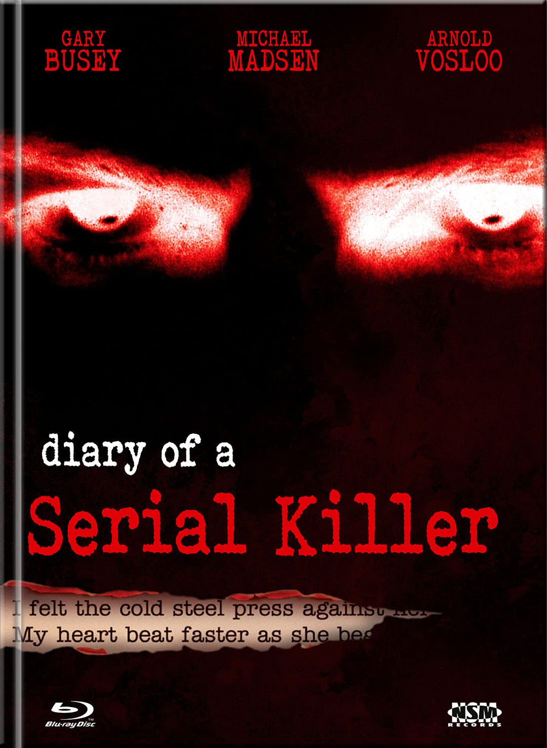 Diary of a serial Killer - Tod aus erster Hand [Blu-Ray+DVD] - uncut - limitiertes Mediabook Cover B