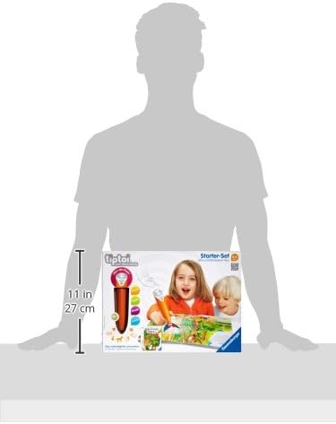 Ravensburger Lernspiel tiptoi Starter-Set mit Stift und Buch Bilderlexikon Tiere - 00508 / Erforsche