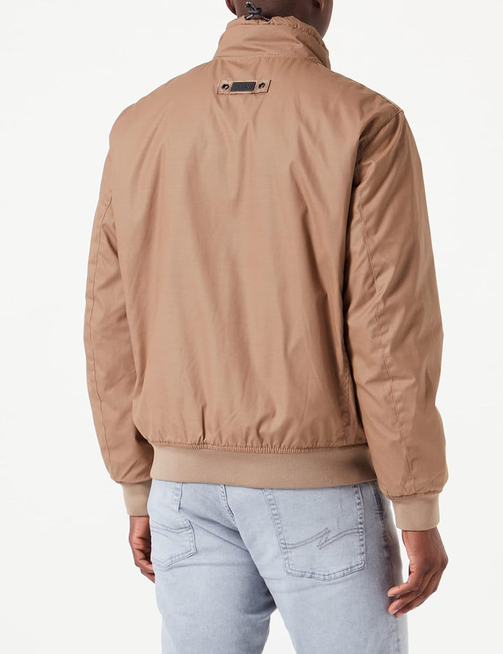 camel active Herren Blouson mit Stehkragen 54 Wood, 54 Wood