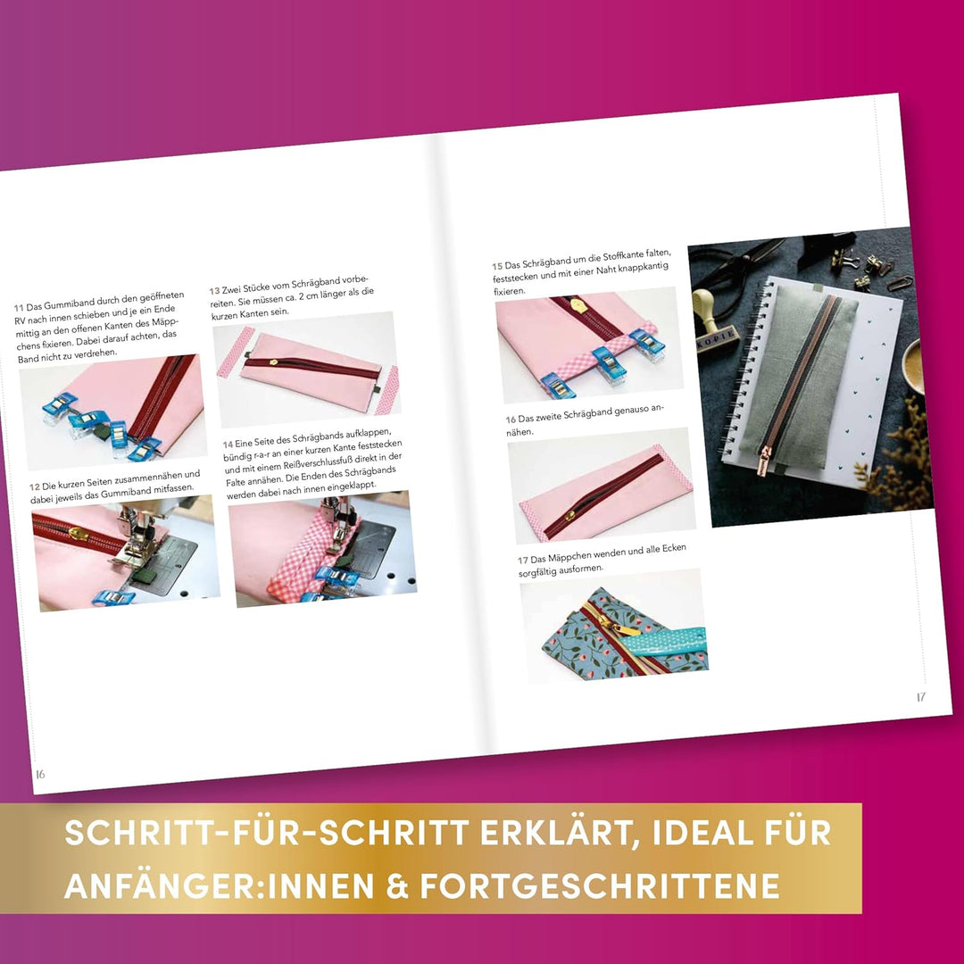 Nähen für Booklover: DIY Must-Haves für gemütliche Lesemomente (My Booklove), Gebundenes Buch