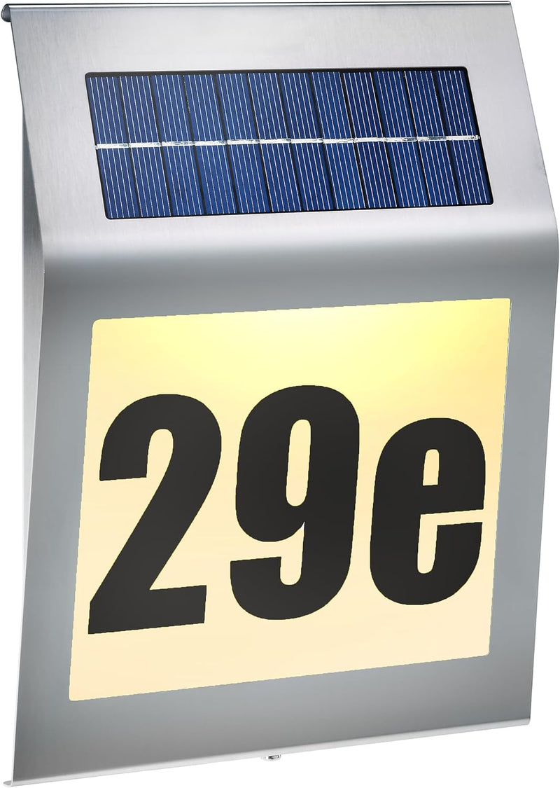 esotec Solar Hausnummernleuchte "Style" 102031