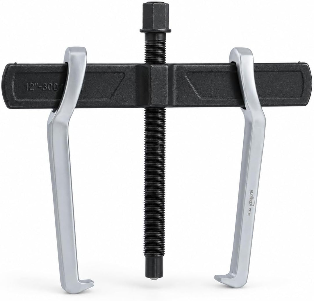 KATSU Tools 2-Arm Abzieher 12", CR-V, Verstellbar, Abzieher für Lager, Zahnräder, Riemenscheiben 30,