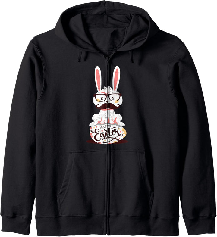 Osterhase Geschenk Mr Bunny Man lustiges Geschenk Kapuzenjacke