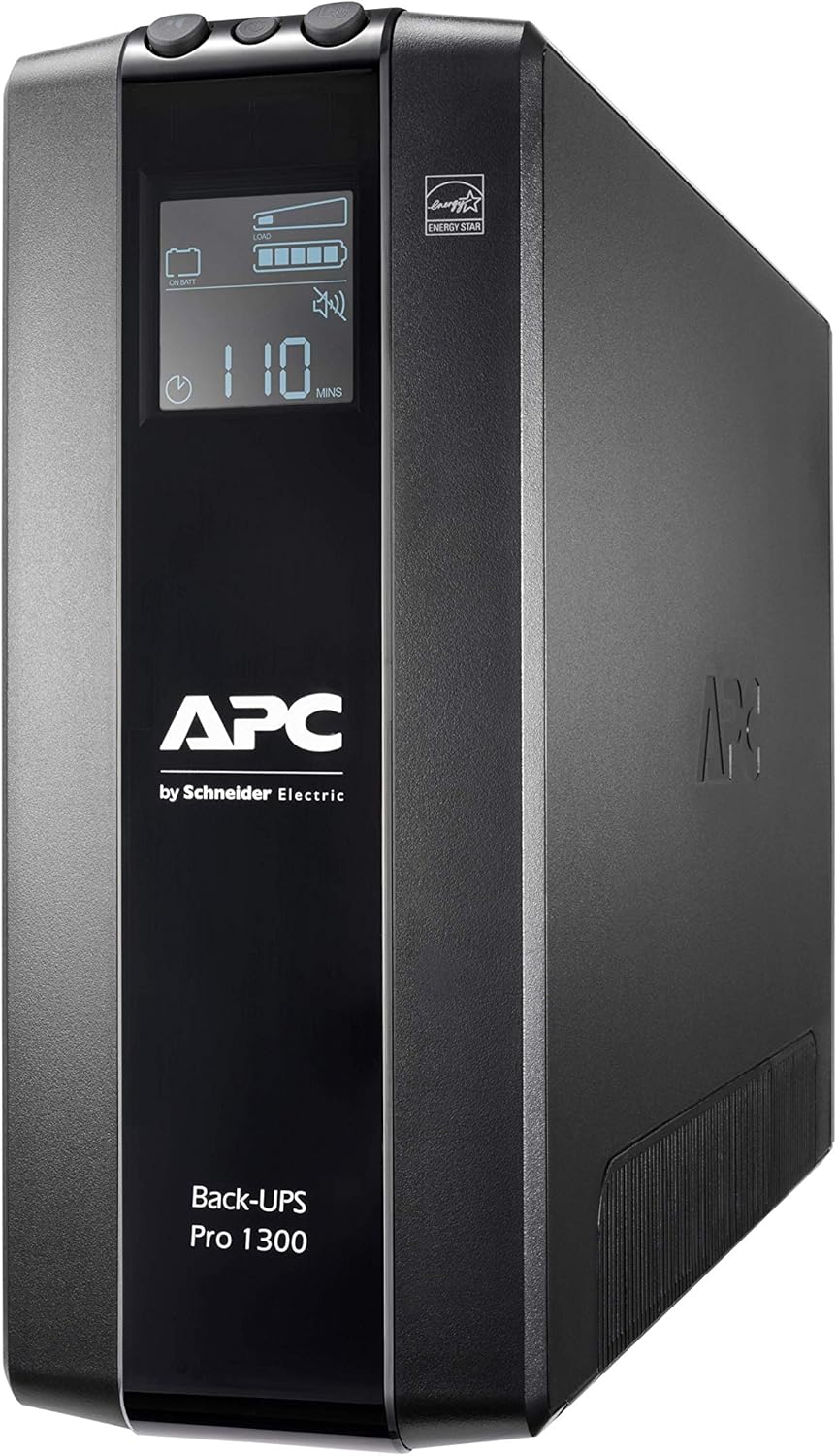 APC by Schneider Electric Back UPS PRO - BR1300MI - UPS 1300VA Leistung - MI modell (8 IEC Outlets,