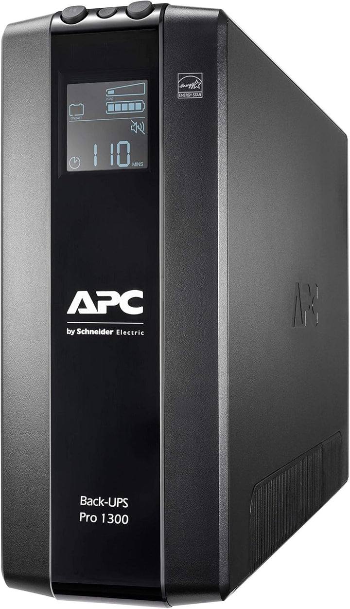 APC by Schneider Electric Back UPS PRO - BR1300MI - UPS 1300VA Leistung - MI modell (8 IEC Outlets,