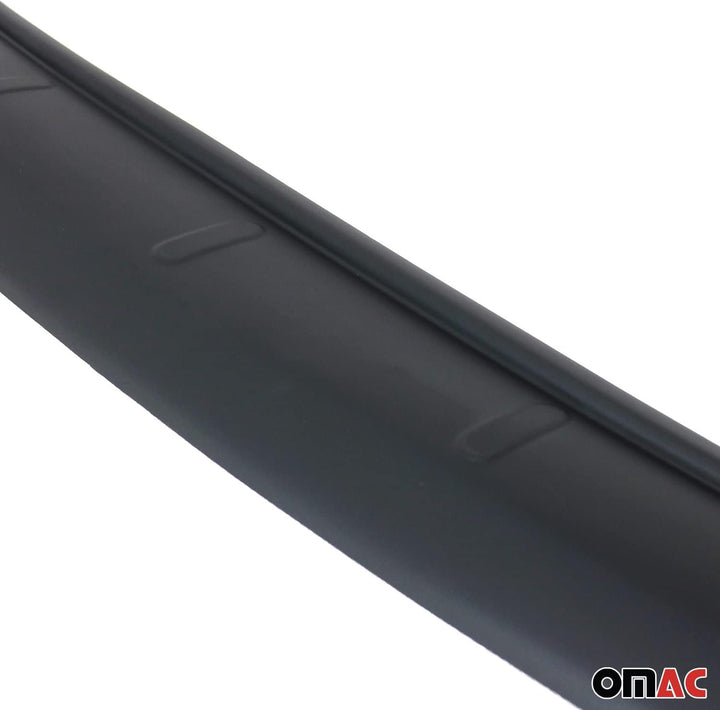 OMAC Ladekantenschutz Stossstangenschutz kompatibel mit VW Caddy 2015-2020 ABS Schwarz 1tlg, ABS