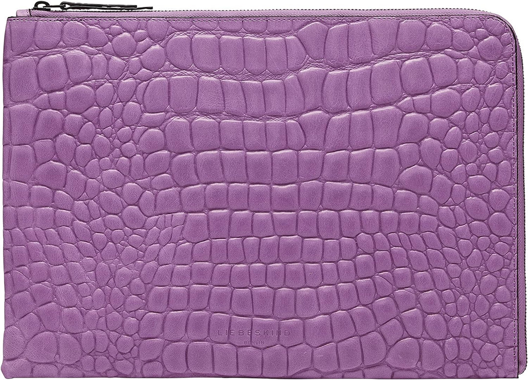 Liebeskind Berlin PB Croco Laptop Case, Onesize (HxBxT 18cm x 25cm x 1cm), Lavender