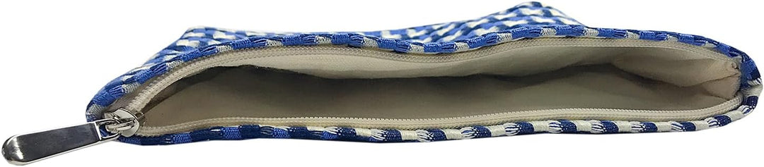 Make-up-Tasche für Damen, Cord-Kosmetiktasche, ästhetisches Design, Damen-Tragetasche, Federmäppchen