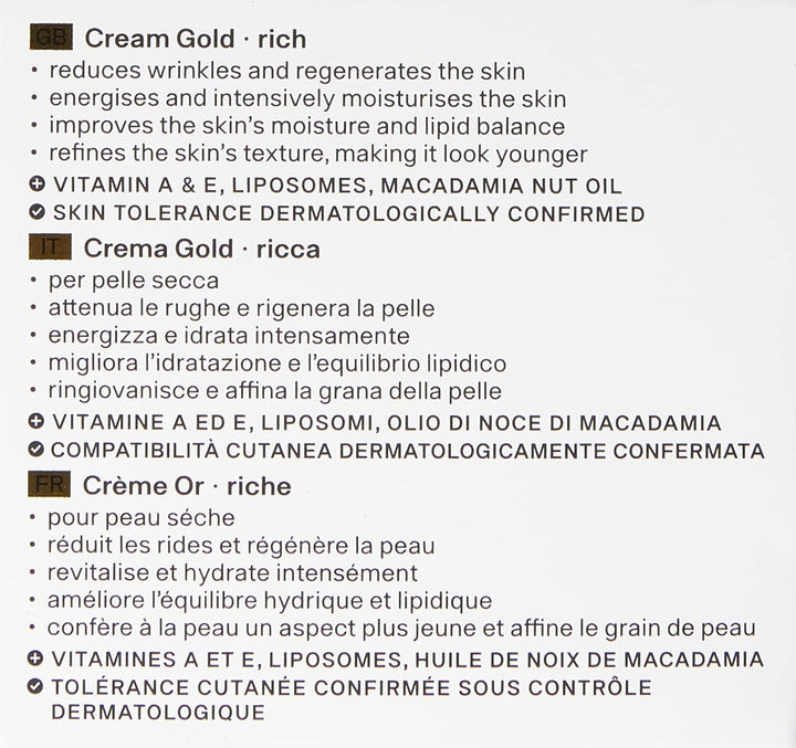 Marbert Profutura femme/woman, Cream Gold Dry Skin, 1er Pack (1 x 50 ml)