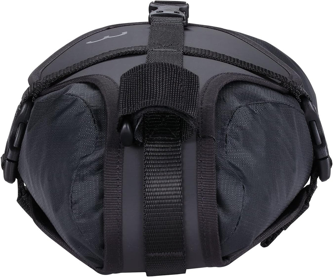 BBB Cycling Fahrradsatteltasche I wasserdichte Fahrradtasche I Fahrradsitztasche I 5 Liter Trockenbe