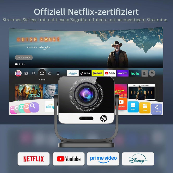 HP Projektor MC475 200 ISO-Lumen FullHD
