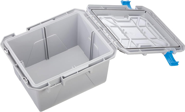 PLANO HD Marine Box Grau Blau ABS Verriegelungen Aufbewahrungsbox, Aufbewahrungsbox