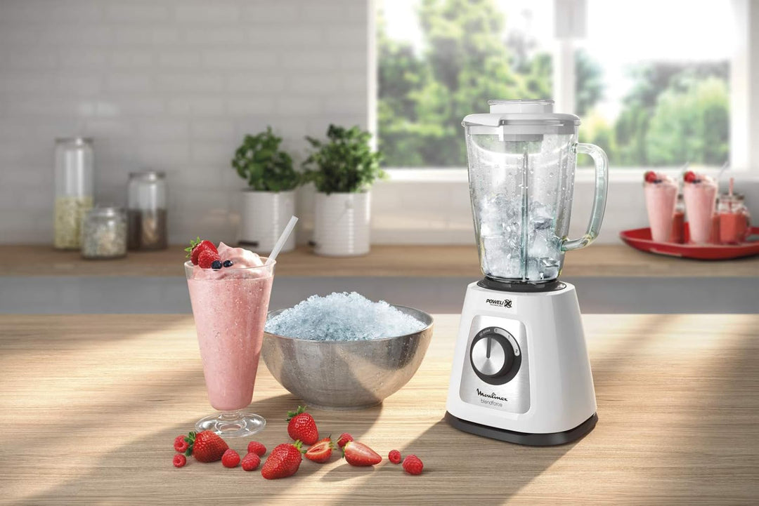 Moulinex LM4351 Blendforce 2 Elektrischer Mixer mit Powelix-Technologie, 800 W, 1,75 Liter, SmartLoc