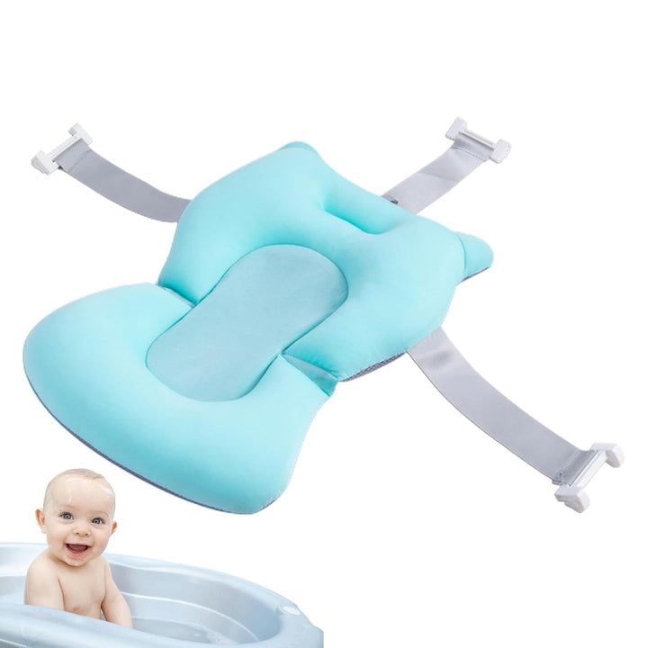 Anti-Skid Support Pillows, Adjustable Bath Cushions, Bathtub Safety Mats, Buckle Support Pads, Secur