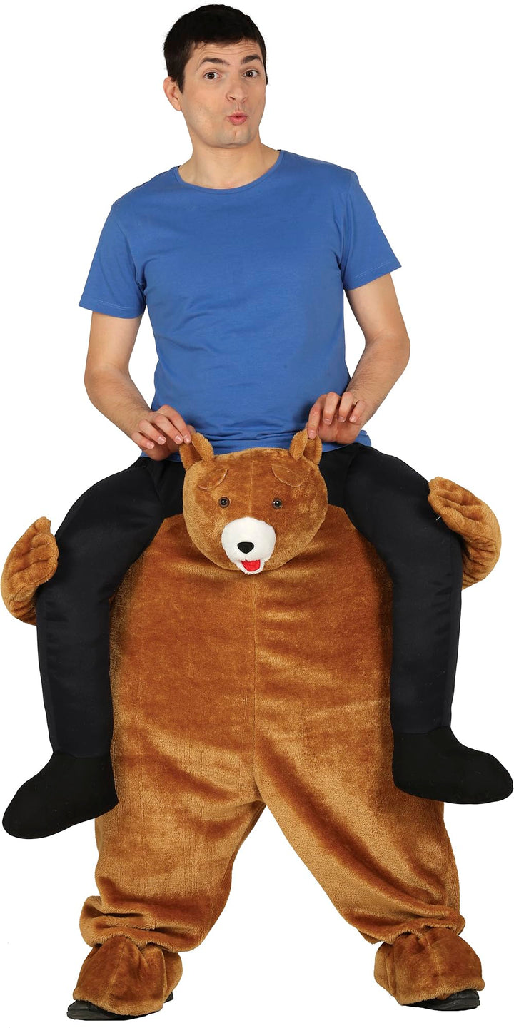 Guirca 88286.0 halloween Kostüm für Erwachsene, Carry Me Bär, Herren, Mehrfarbig, Talla 52-54