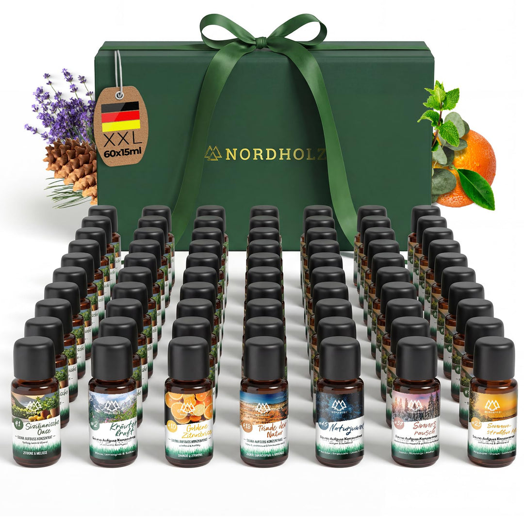 NORDHOLZ® Saunaaufguss Discovery Box 24x15ml [ 