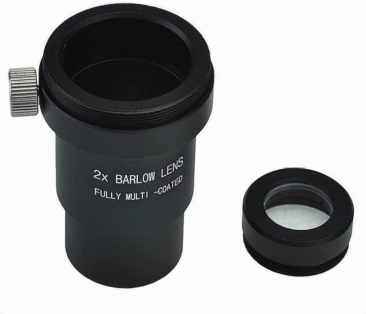 SOLOMARK 1.25" Mondfilter T2X Barlow Kit für Teleskop Okulare, Mondfilter hilft, den Mond klarer zu