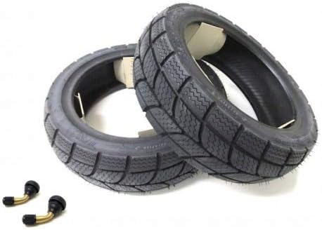 KENDA Winter Roller Reifen Winterreifen inkl. Ventil Set Satz für REX, Ride, Qianjiang, Rieju (120/7