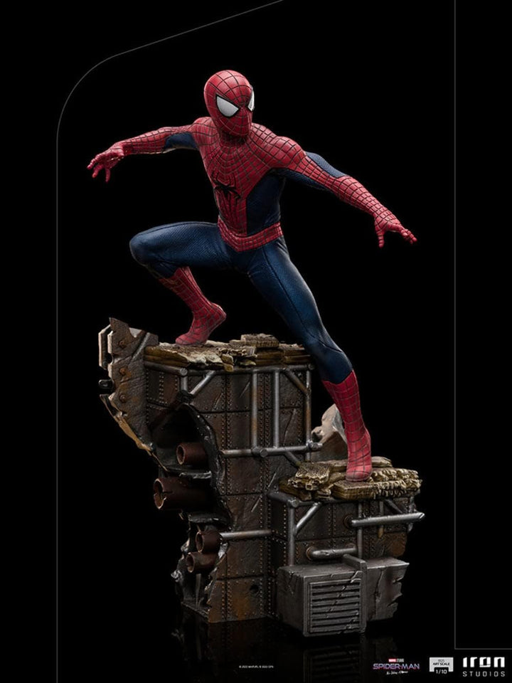 Iron Studios MARCAS66222-10 Spider-Man No Way Home Figur Peter #3, Massstab 1:10