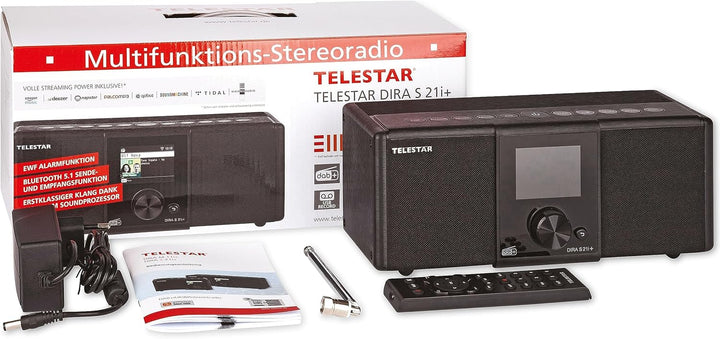 Telestar DIRA S 21i + - DAB+ Digitalradio & Internetradio (UKW/FM/DAB/DAB+ / Internet, WLAN, Stereo