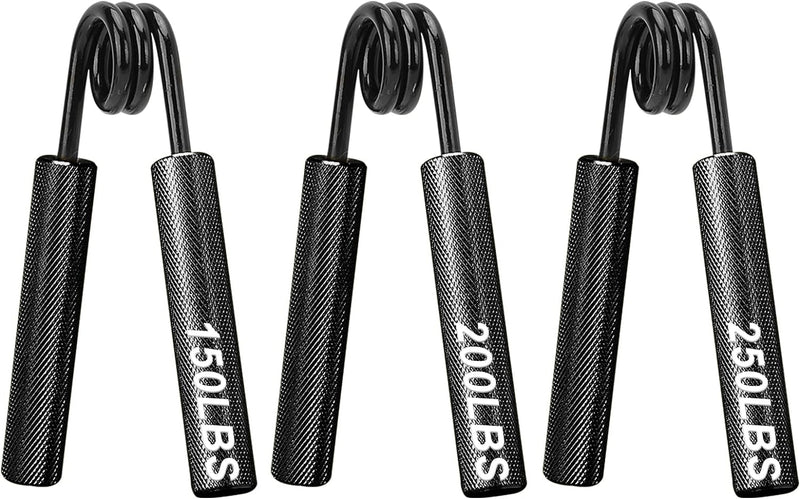 COVVY Handgriff-Stärker, 3er-Pack (150,200,250 LBS) Griffkrafttrainer, Unterarmstärker, Handstärker,