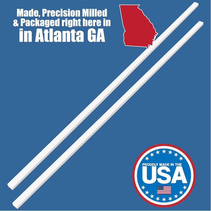UHMW Precision Milled Bar 3/4" X 3/8" X 36" For Jigs, Fixtures or Miter Slots (size 3/4" x 3/8"). Sl