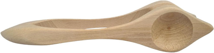 Musiklöffel aus Holz – Handgefertigt & zusammenhängend – ca. 26cm – grosses Modell aus Buchenholz –