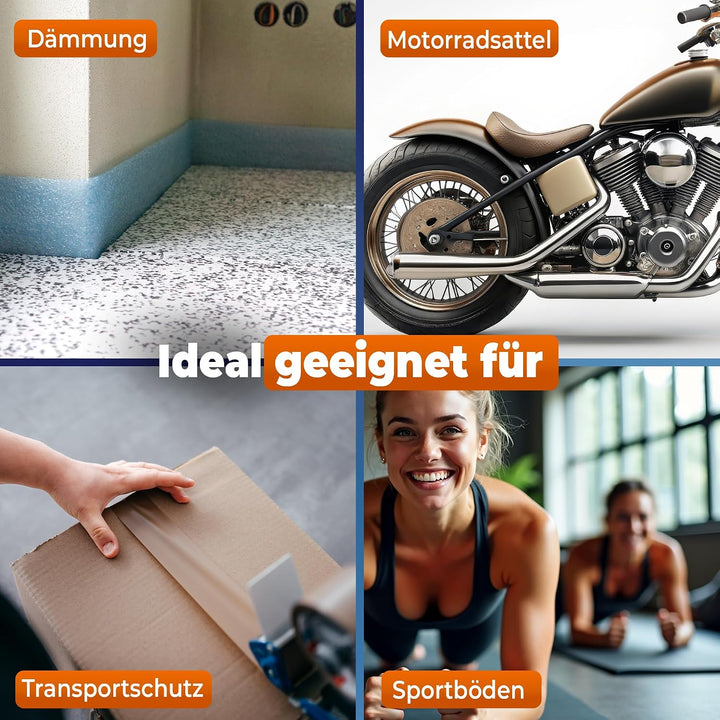 Saarschaum Verbundschaum Platten RG 100 • 202x102x4cm • Premium Verbundschaumstoff Schaumstoffplatte