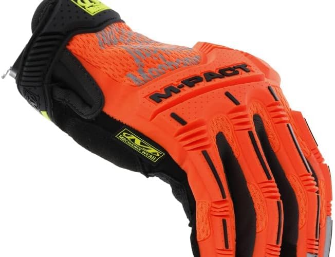 Mechanix Wear Hi-Viz M-Pact® Handschuhe (XX-Large, Fluoreszierendes Orange) XXL Fluoreszierendes Ora
