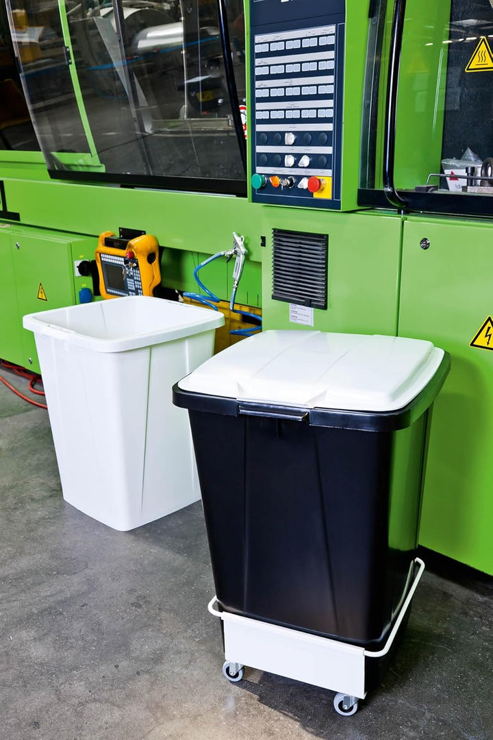 Durable 1800505050 Abfallbehälter Rechteckig Kunststoff Grau