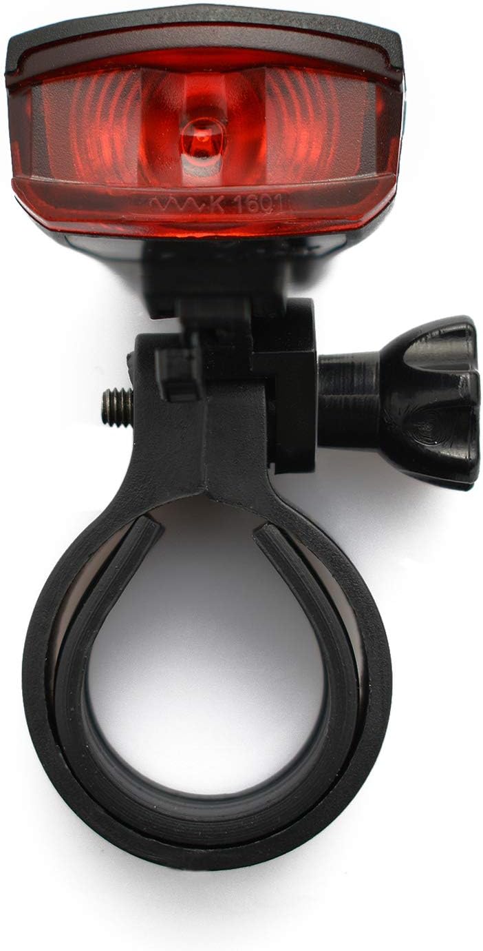 nean CREE LED Akku Fahrradlicht Beleuchtungsset mit Lichtautomatik und Bremslicht, 60 LUX, 6 cd, StV