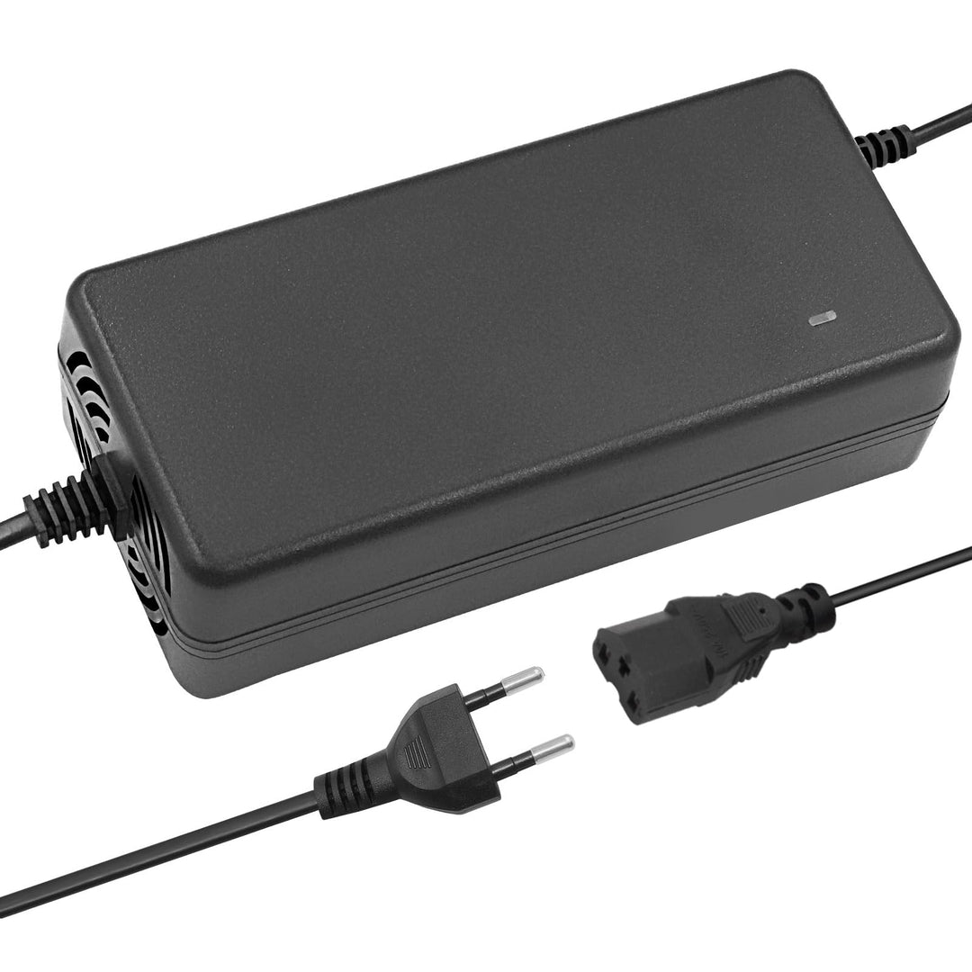 54.6V 2A Li-Ion Ladegerät mit DC Kopf, 3 Pin XLR, 3P GX16, 3P GX12, 3P Plug Netzadapter E-Plug, E-Pl