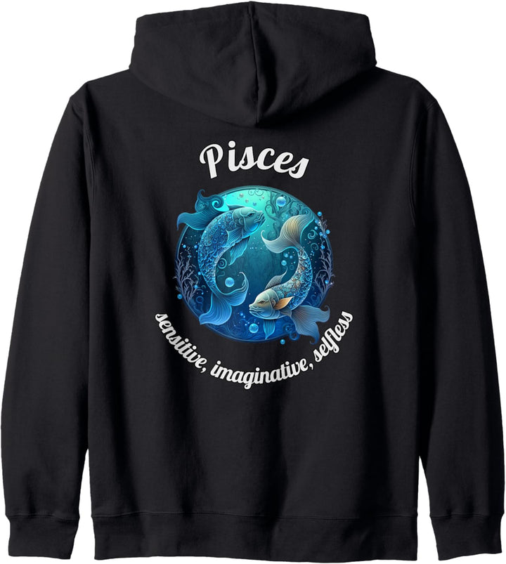 Pisces Sternzeichen Fische Astronomie Kapuzenjacke