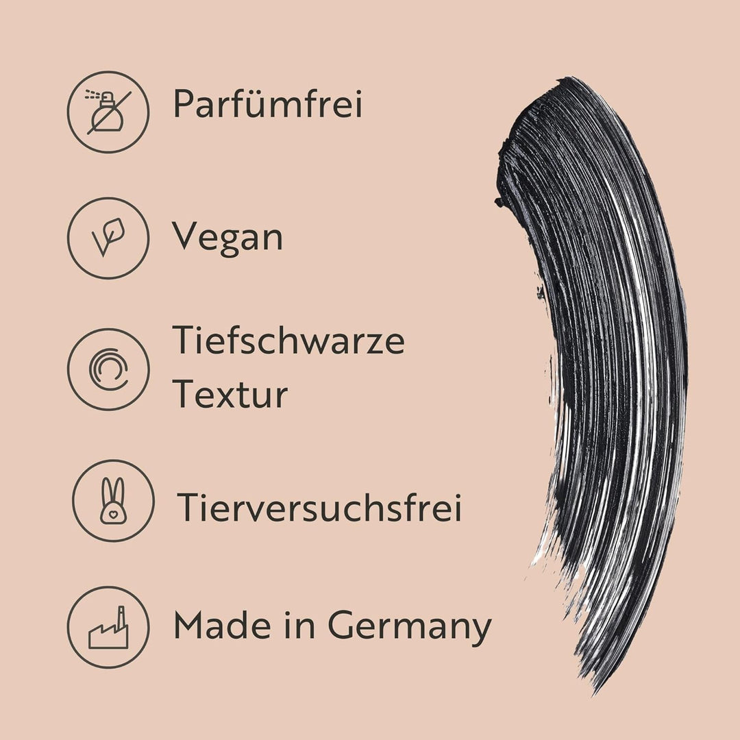 M. Asam MAGIC FINISH Lash Lift Mascara Deep Black (10ml) – Lash Lift Mascara in Schwarz für Wimpern