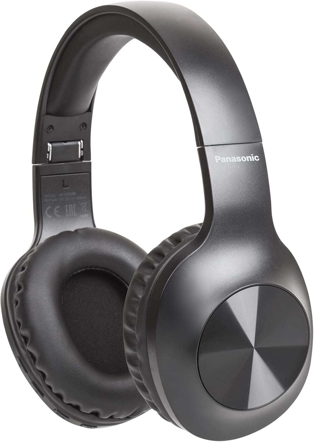 Panasonic RB-HX220BDEK Kabellose Over-Ear-Kopfhörer - Ergonomische Passform, Extra Bass, 23 Stunden